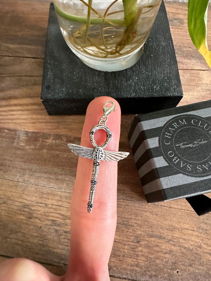 NEU Thomas Sabo Ägyptisches Lebenskreuz Charm Anhänger Silber Egy in Berlin