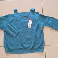Pulli Cold-Shoulder pullover in blau Gr.38 s.Oliver neue Bayern - Traunreut Vorschau