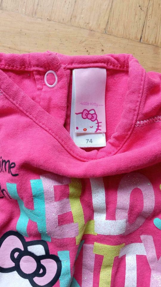 Sweatshirt hello Kitty, Größe 74 in Dittelbrunn