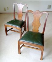 2 Stühle, Howard & Sons Ltd, viktorianisch, Mitte 19. Jhdt, Eiche Brandenburg - Falkensee Vorschau