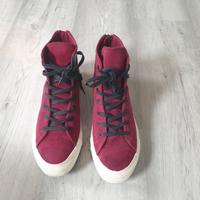 Damen Converse All Star high Chucks Gr.39 Bordeaux rot Echtleder Schleswig-Holstein - Kiel Vorschau