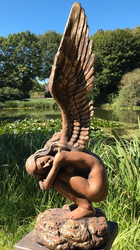 ‼️Engel 73cm Engeln Rachel Grabfigur Elfe Feen Angel Steinfigur‼️ in Hamburg