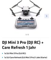 DJI Mini 3 Pro  RC mit Care Refresh! NEU Bayern - Garmisch-Partenkirchen Vorschau