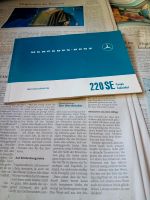 W111 coupe betriebsanleitung Nachdruck sehr guter Zustand Niedersachsen - Vrees Vorschau