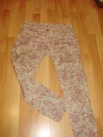 Hose beige rose grün Rosen pastellfarben bequem Gr M Bayern - Forchheim Vorschau