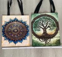 Einkaufstasche mandala Lebensbaum Yggdrasil namaste bunt Esoterik Niedersachsen - Küsten Vorschau
