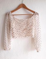 Süßes Polka Dot gepubktetes Crop Top von Bershka Mesh Transparent Kr. Passau - Passau Vorschau