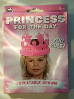 Princess for the day ♡♡♡ OVP aufblasbare Krone Pink☆☆☆ Baden-Württemberg - Fichtenau Vorschau