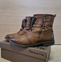 Halbstiefel aus Leder von Tamaris Gr. 38 Niedersachsen - Lingen (Ems) Vorschau