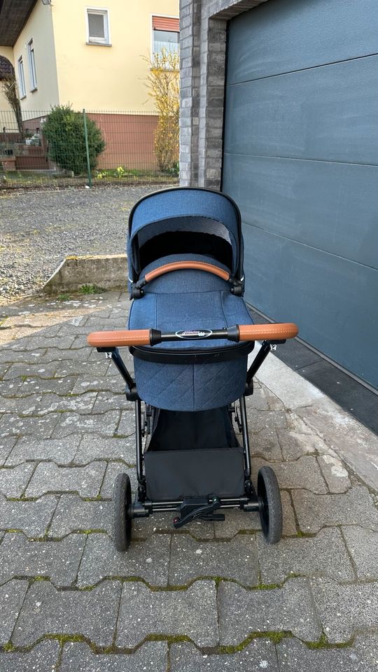 ‼️TOP wie Neu‼️ Hartan Viva GTR Blau Kinderwagen Set Buggy in Florstadt