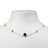 UNIKAT! Design Kette Collier Spinell (schwarz),40-50cm Silber (92 Nordrhein-Westfalen - Neuss Vorschau