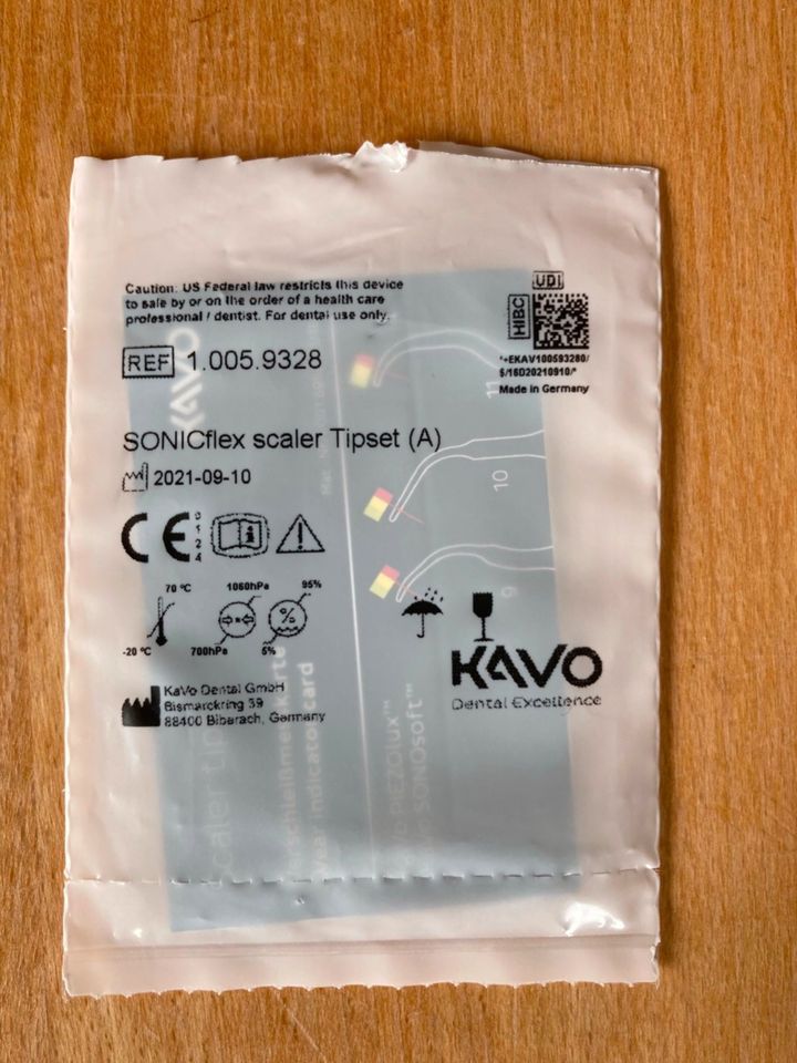 KaVo Sonicflex Scaler Spitzen Tips ZEG-Ansätze 6A, Original, NEU in Kiel