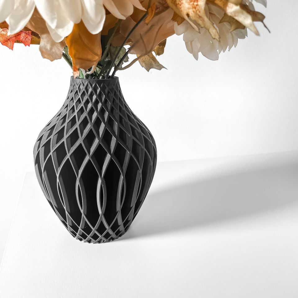 Vase "Vika" Dekovase / Spiralvase / Kugelvase / 3D Vase in Stadtlohn