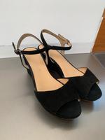 Gabor Sandaletten Gr. 6 39 schwarz Leder Plateau Sandalen Top Bayern - Eggenfelden Vorschau