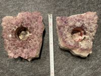 Echte brasilianische Amethyst Teelichthalter Hessen - Michelstadt Vorschau