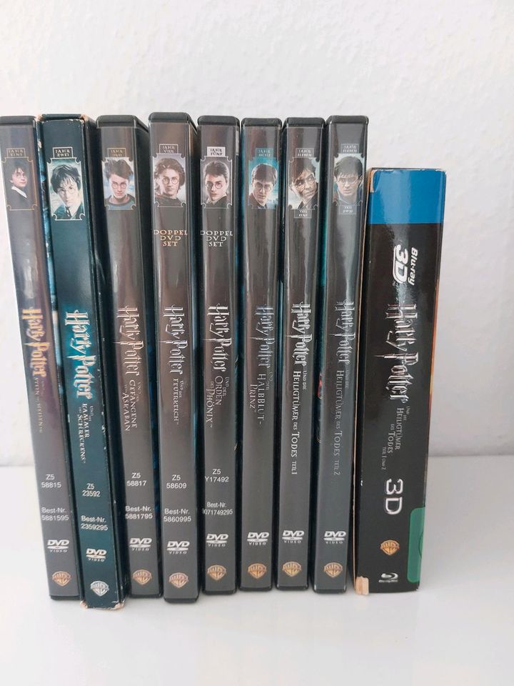 Komplette Serie Harry Potter inklusive 8. Staffel in 3D PK 7 in Rheinstetten