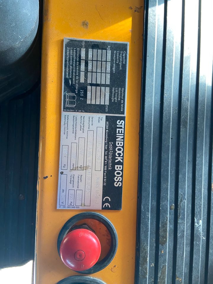 Steinbock Batterie NEU Hochhubwagen Hochstapler Armeise Jungheinr in Volkach
