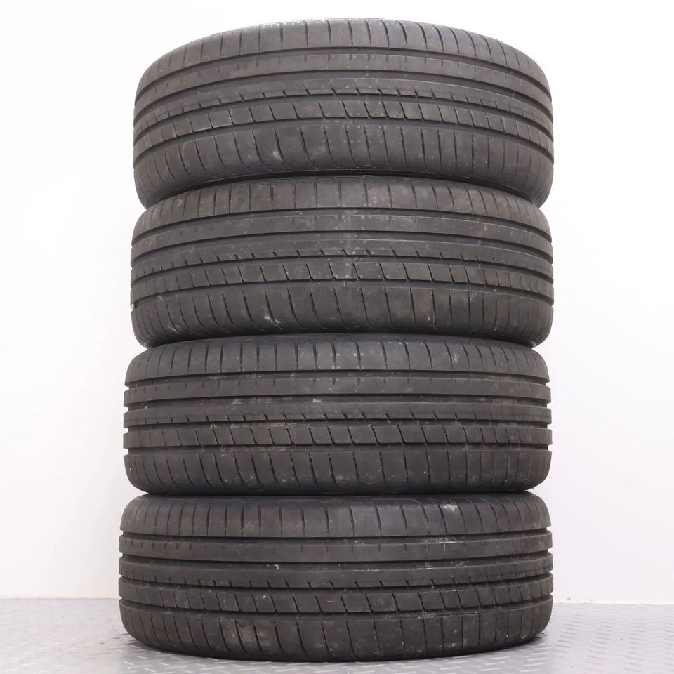 Sommerräder 18 Zoll Skoda Kamiq Original Felgen 657601025G Sommerreifen 215/45R18 89V Goodyear Eagle F1 Asymmetric 3 VEGA Schwarz 7x18ET39 5x100 Alufelgen Sommerradsatz Neu: Sonstige in Gefell