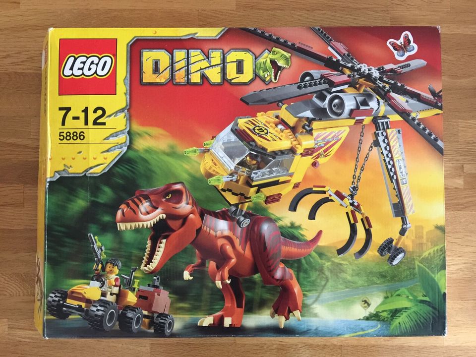 Lego 5886 Dino T-Rex Transport-Helikopter in Schallstadt