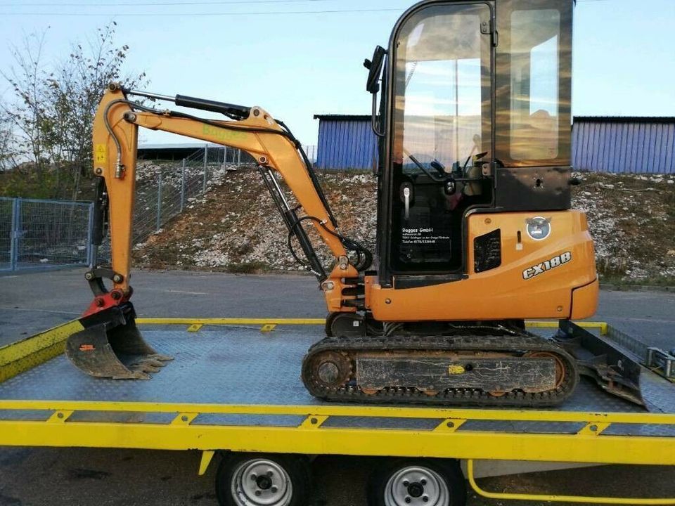 Bagger- und Erdarbeiten, Erdtransport in Geislingen an der Steige