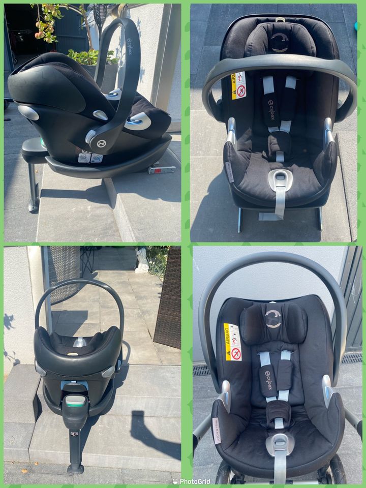 Kinderwagen ABC Design Viper 4+CYBEX ATON Q i- Size+XXL Zubehör in Dormagen