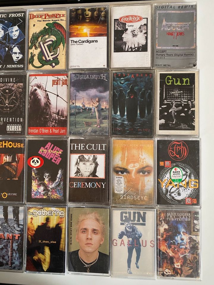 Metal / Rock / Thrash/ Death Kassette/Tape 56 Stück Konvolut in München