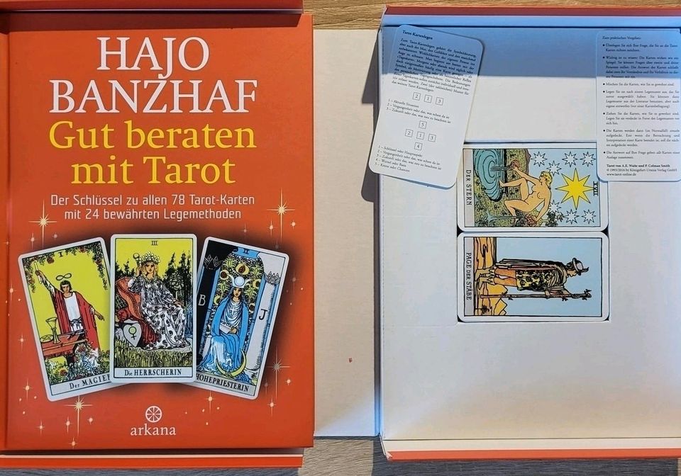 Hajo Banzhaf - Gut beraten mit Tarot Komplettset in Roßdorf