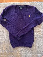 Lilla Ralph Lauren Sport Baumwoll Pullover Bayern - Poing Vorschau