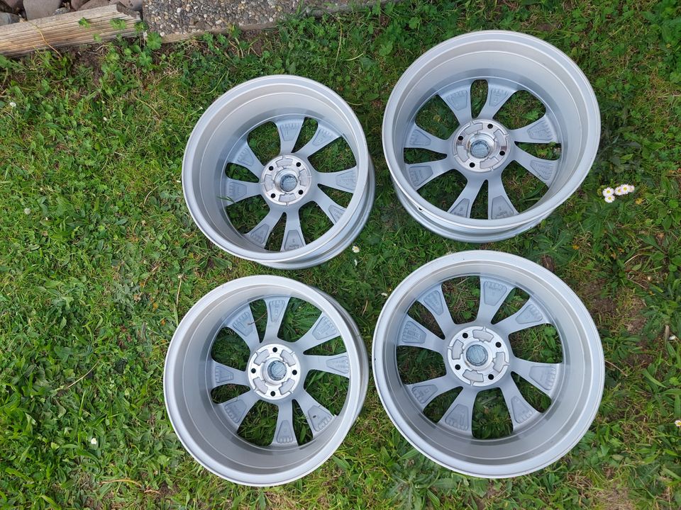 4x Original Opel Crossland X 17" Alufelgen 13475246 4x108 NEU in Leidersbach