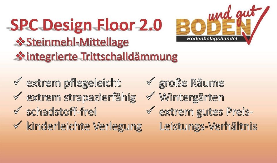 Designvinyl CLIC XXL 183cm - Eiche naturell mit Trittschalldämmung & Synchronprägung - extrem gute Qualität - super Preis - geeignet für Objekte Fachhandelsausstellung Frankfurt Jetzt bestellen in Frankfurt am Main