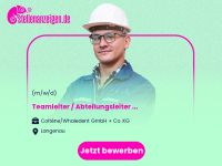 Teamleiter / Abteilungsleiter Produktion Baden-Württemberg - Langenau Vorschau