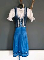 Dirndl blau mit Punkten inkl. Bluse Hessen - Taunusstein Vorschau