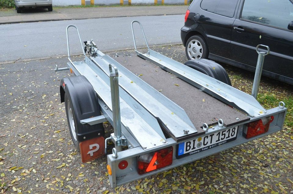 Anhänger mieten Mietanhänger 750Kg Motorradanhäng Anhängerverleih in Bielefeld