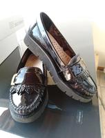 Leder Lack-Schuhe Gr.35 schwarz Geox Baden-Württemberg - Backnang Vorschau