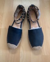 Sandalen Espadrilles Ballerinas dunkelblau Gr. 38 Baden-Württemberg - Metzingen Vorschau