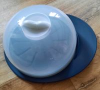 Tupperware Käseglocke blau/durchsichtig Thüringen - Geschwenda Vorschau