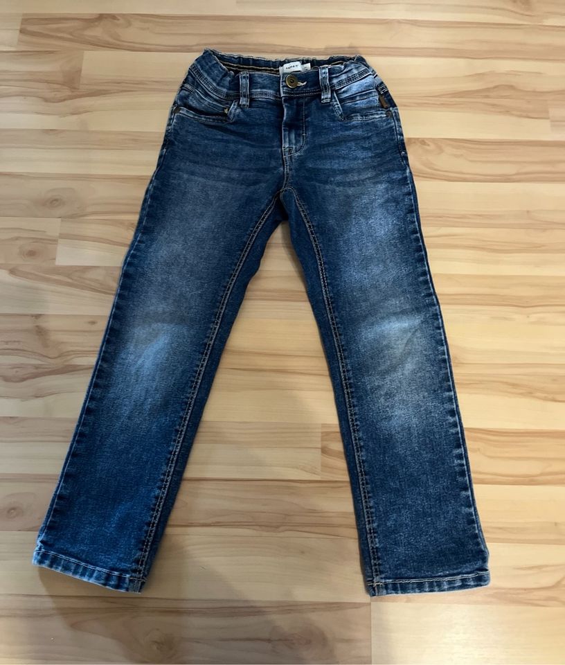 Jeans blau 116 in Roßtal