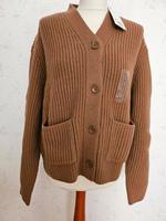 Uniqlo Damen Woll-Strickjacke Gr. M braun Lammwolle neu Nordrhein-Westfalen - Hilden Vorschau