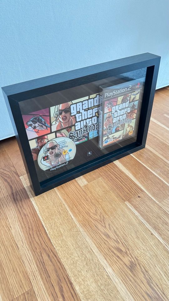 Grand Theft Auto San Andreas  / PS2 / Dekorahmen. in Potsdam