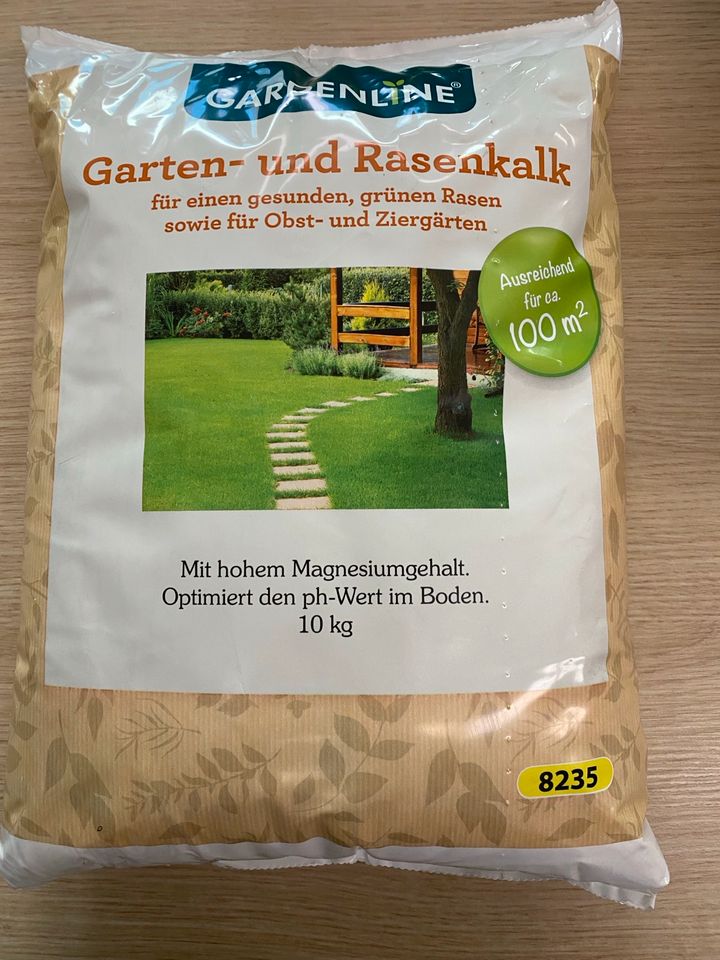 Gardenline Garten- und Rasenkalk 10 kg Sack in Fürth