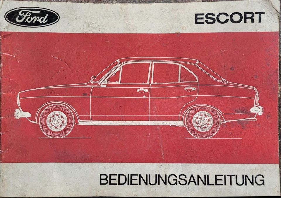 Bedienungsanleitung Ford Escort IX/74-11 in gutem Zustand in Gelnhausen