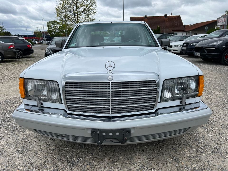 Mercedes-Benz 420 SEL/Automatik/LEDER/H-Kennzeichen in Leipheim