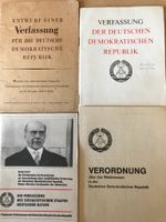 2x Verfassung, seltener Entwurf einer Verfassung von 1946 und Mel Brandenburg - Luckau Vorschau