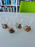 4 Gläser (Whisky?) Kartenspiel-Motive Bube, Dame, König, zus. für Niedersachsen - Bissendorf Vorschau