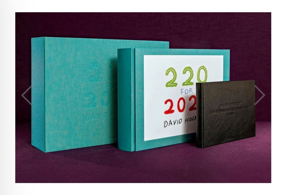 DAVID HOCKNEY. 220 for 2020 Taschen Verlag in Köln