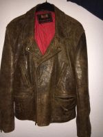 Lederjacke Campri Sport 42 echt Leder Biker braun-vintage Bayern - Baunach Vorschau