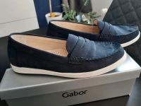 Slipper von Gabor Comfort blau Niedersachsen - Wilhelmshaven Vorschau