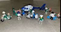 Playmobil Polizei Motorräder 70er + gratis Hubschrauber Bayern - Burgberg Vorschau