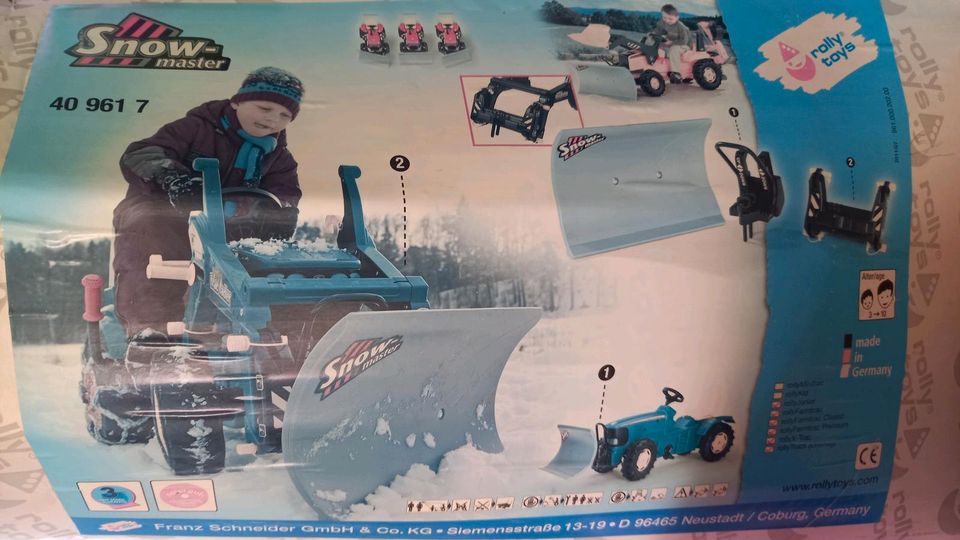 Rolly toys Schneeschiebeschild in Jarmen