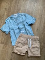 Kinder Sommer Set Jeans Hemd und kurze Hose Sachsen - Radebeul Vorschau